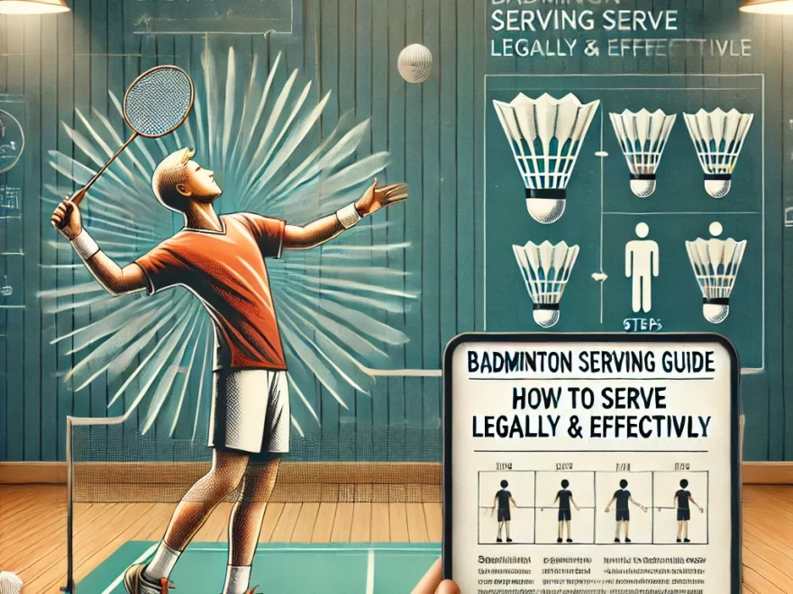 Badminton Serving Guide How to Serve Legally and Effectively